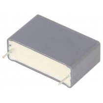 R60ER5100AA40K; Capacitor: polyester; 10uF; 63VAC; 100VDC; Pitch: 27.5mm; ±10%; KEMET