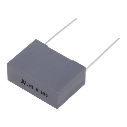 R60PN33305030K; Capacitor: polyester; 330nF; 220VAC; 630VDC; Pitch: 22.5mm; ±10%; KEMET