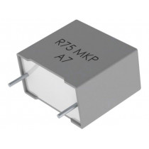 R75LN33304000K; Capacitor: polypropylene; 330nF; 22.5mm; ±10%; 26.5x7x16mm; 560VDC; KEMET