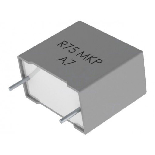 R75LR42704000K; Capacitor: polypropylene; 2.7uF; 27.5mm; ±10%; 32x18x33mm; 150V/μs; KEMET