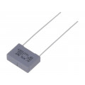 R76QF12204000J; Capacitor: polypropylene; 2.2nF; 10mm; ±5%; 13x4x9mm; -55÷105°C; KEMET