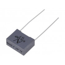 R76UI21004040J; Capacitor: polypropylene; 10nF; 15mm; ±5%; 18x7.5x13.5mm; 9.5kV/μs; KEMET