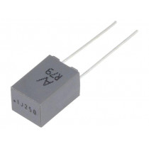 R79GC3100Z340J; Capacitor: polypropylene; 100nF; 5mm; ±5%; 7.2x5x10mm; -55÷105°C; KEMET