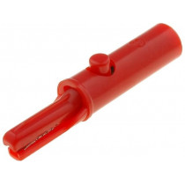 R8-1A RED; Crocodile clip; 3A; 60VDC; red; Grip capac: max.6mm; SCI
