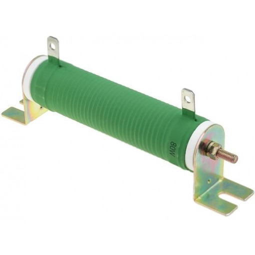 R80W-22R; Resistor: wire-wound; 22Ω; 80W; ±5%; Ø28x121mm; 200ppm/°C; SR PASSIVES