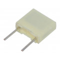 R82DC3220AA60K; Capacitor: polyester; 220nF; 40VAC; 63VDC; Pitch: 5mm; ±10%; KEMET