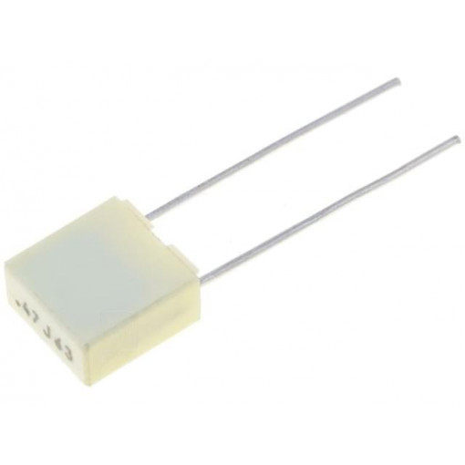 R82DC3470DQ60J; Capacitor: polyester; 470nF; 40VAC; 63VDC; Pitch: 5mm; ±5%; KEMET