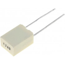 R82DC4100DQ60J; Capacitor: polyester; 1uF; 40VAC; 63VDC; Pitch: 5mm; ±5%; 6x11x7.2mm; KEMET