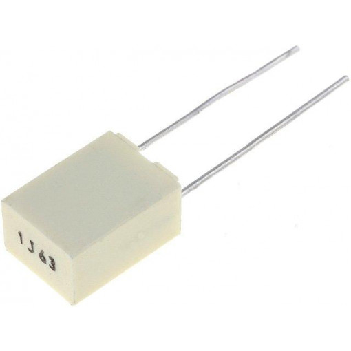 R82DC4100DQ60K; Capacitor: polyester; 1uF; 40VAC; 63VDC; Pitch: 5mm; ±10%; -55÷105°C; KEMET