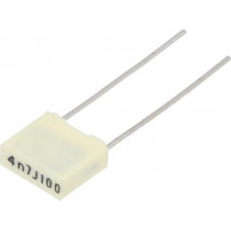 R82EC1470Z350J; Capacitor: polyester; 4.7nF; 63VAC; 100VDC; Pitch: 5mm; ±5%; KEMET