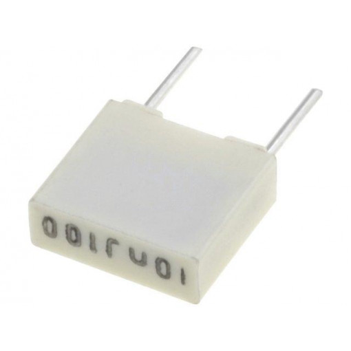 R82EC2100AA50J; Capacitor: polyester; 10nF; 63VAC; 100VDC; Pitch: 5mm; ±5%; KEMET