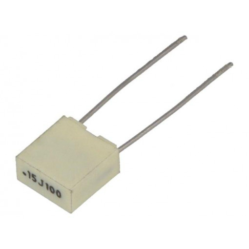 R82EC3150DQ70J; Capacitor: polyester; 150nF; 63VAC; 100VDC; Pitch: 5mm; ±5%; KEMET R82EC3150DQ70J; Capacitor: polyester; 150nF; 63VAC; 100VDC; Pitch: 5mm; ±5%; KEMET