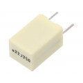 R82IC3220AA60J; Capacitor: polyester; 220nF; 140VAC; 250VDC; Pitch: 5mm; ±5%; KEMET