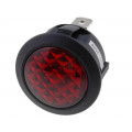 R9-92N-02-R; Indicator: with neon lamp; prominent; red; 230VAC; Cutout: Ø20mm; SCI R9-92N-02-R; Indicator: with neon lamp; prominent; red; 230VAC; Cutout: Ø20mm; SCI