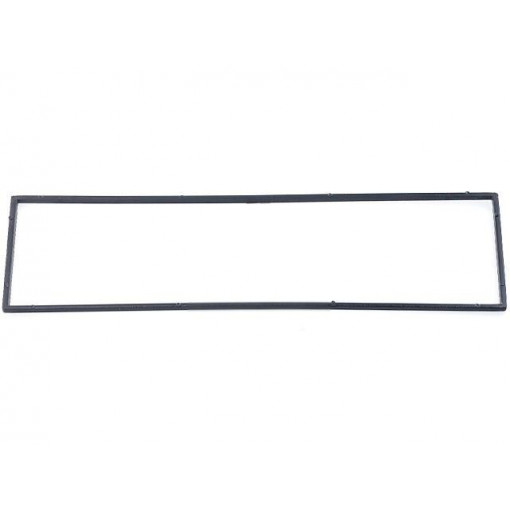 1702-00-0; Radio mounting frame; 1 DIN; black; ACV