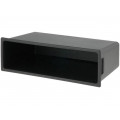 MAUNI021-05; Radio box; 2 ISO; black; 58x188mm; PER.PIC.