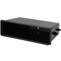 271000-07-0; Radio box; black; Application: for 2 DIN facia plates; ACV