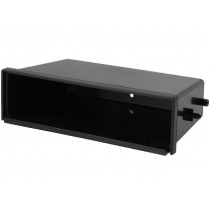 271000-07-0; Radio box; black; Application: for 2 DIN facia plates; ACV