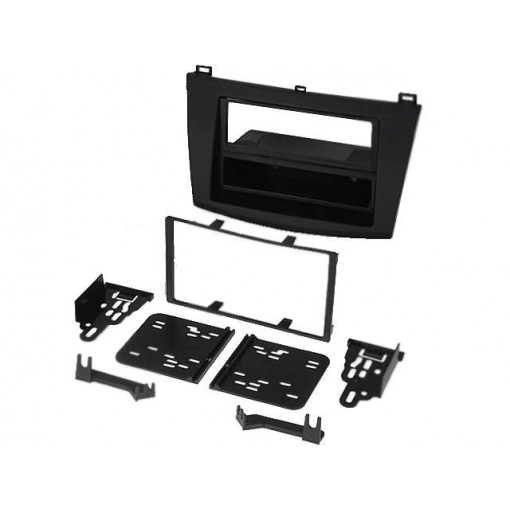 99-7514B; Radio mounting frame; Mazda; 2 DIN; black; METRA