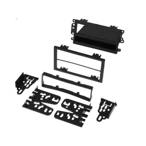 99-2003; Radio mounting frame; Hummer,Suzuki; 2 ISO; black; METRA