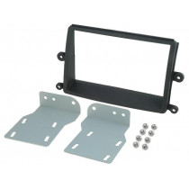 381200-07; Radio mounting frame; Mitsubishi; 2 DIN; black; ACV