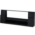 ; Radio mounting frame; BMW; 1 DIN; black; 4CARMEDIA