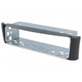 ; Radio mounting frame; Smart; 1 DIN; grey; 