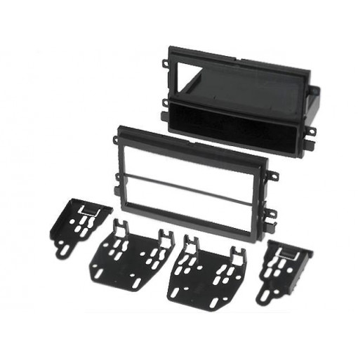 99-5807; Radio mounting frame; Ford,Lincoln,Mercury; 2 ISO; black; METRA