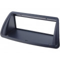; Radio mounting frame; Fiat; 1 DIN; black; 4CARMEDIA
