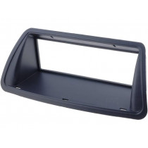 ; Radio mounting frame; Fiat; 1 DIN; black; 4CARMEDIA