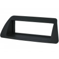 ; Radio mounting frame; Fiat; 1 DIN; black; 4CARMEDIA