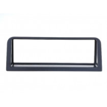 ; Radio mounting frame; Peugeot; 1 DIN; black; 4CARMEDIA