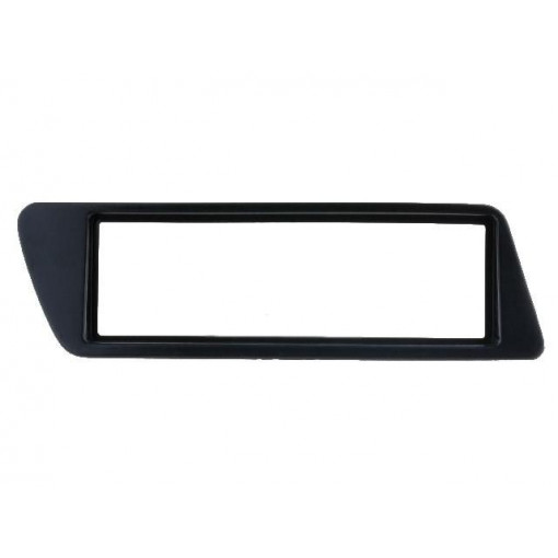 ; Radio mounting frame; Peugeot; 1 DIN; black; 4CARMEDIA