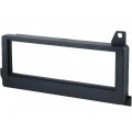; Radio mounting frame; Chrysler,Dodge; 1 DIN; black; 4CARMEDIA