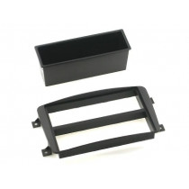 281190-02-0; Radio mounting frame; Mercedes; 2 ISO; black; ACV
