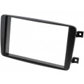 281190-05-0; Radio mounting frame; Mercedes; 2 DIN; black; ACV