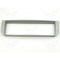 ; Radio mounting frame; Alfa Romeo; 1 DIN; silver; 4CARMEDIA ; Radio mounting frame; Alfa Romeo; 1 DIN; silver; 4CARMEDIA
