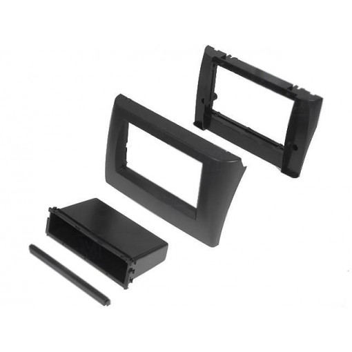 281094-16-0; Radio mounting frame; Fiat; 2 DIN; anthracite; ACV