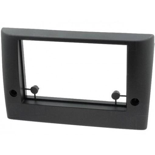 281094-19-0; Radio mounting frame; Fiat; 2 DIN; black; ACV