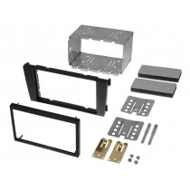 381320-13; Radio mounting frame; Audi; 2 DIN; black; ACV