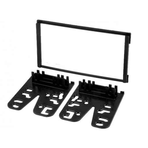 95-1005; Radio mounting frame; Kia; 2 DIN; black; METRA