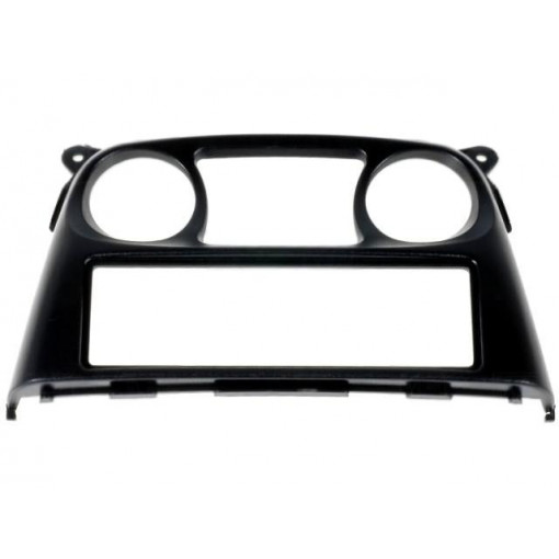 ; Radio mounting frame; Nissan; 1 DIN; black; 4CARMEDIA