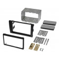 381320-15-1; Radio mounting frame; Audi,Seat; 2 DIN; black; ACV