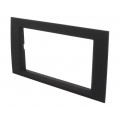 381320-15-2; Radio mounting frame; Audi,Seat; 2 DIN; anthracite; ACV