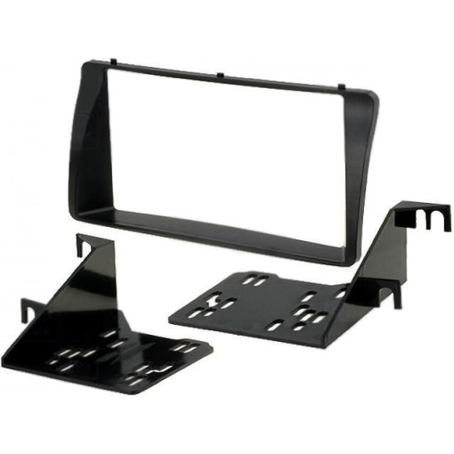 ; Radio mounting frame; Toyota; 2 DIN; black; 4CARMEDIA