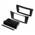 281190-28-0; Radio mounting frame; Mercedes; 2 DIN; black; ACV