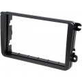 MA95003/T-05; Radio mounting frame; VW; 2 DIN; black; PER.PIC.