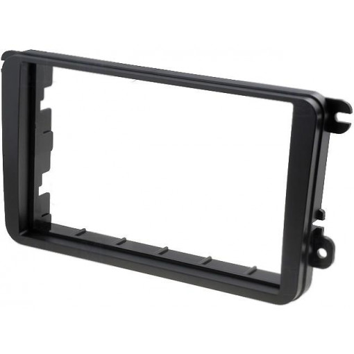 MA95003/T-05; Radio mounting frame; VW; 2 DIN; black; PER.PIC.