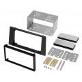 381114-07; Radio mounting frame; Ford; 2 DIN; anthracite; ACV