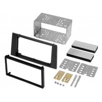 381114-07; Radio mounting frame; Ford; 2 DIN; anthracite; ACV